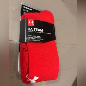 Under Armour UA Team Athletic Socks - Bold Red